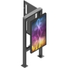 Edbak | Floor stand | POK101 | 55 " | Maximum weight (capacity) 80 kg | Black