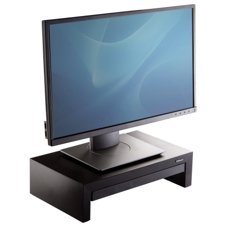 Fellowes | Designer Suites Monitor Riser | Height adjustment | Black