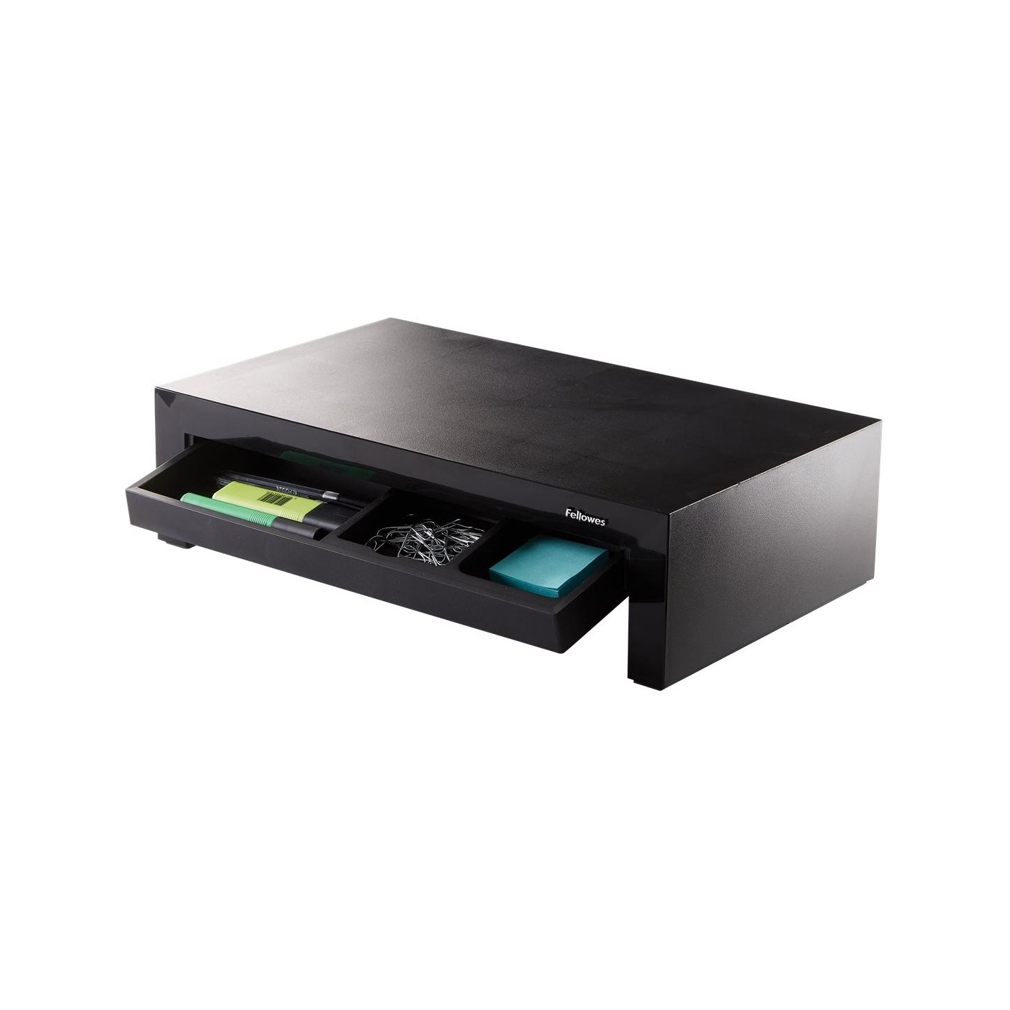 Fellowes | Designer Suites Monitor Riser | Height adjustment | Black