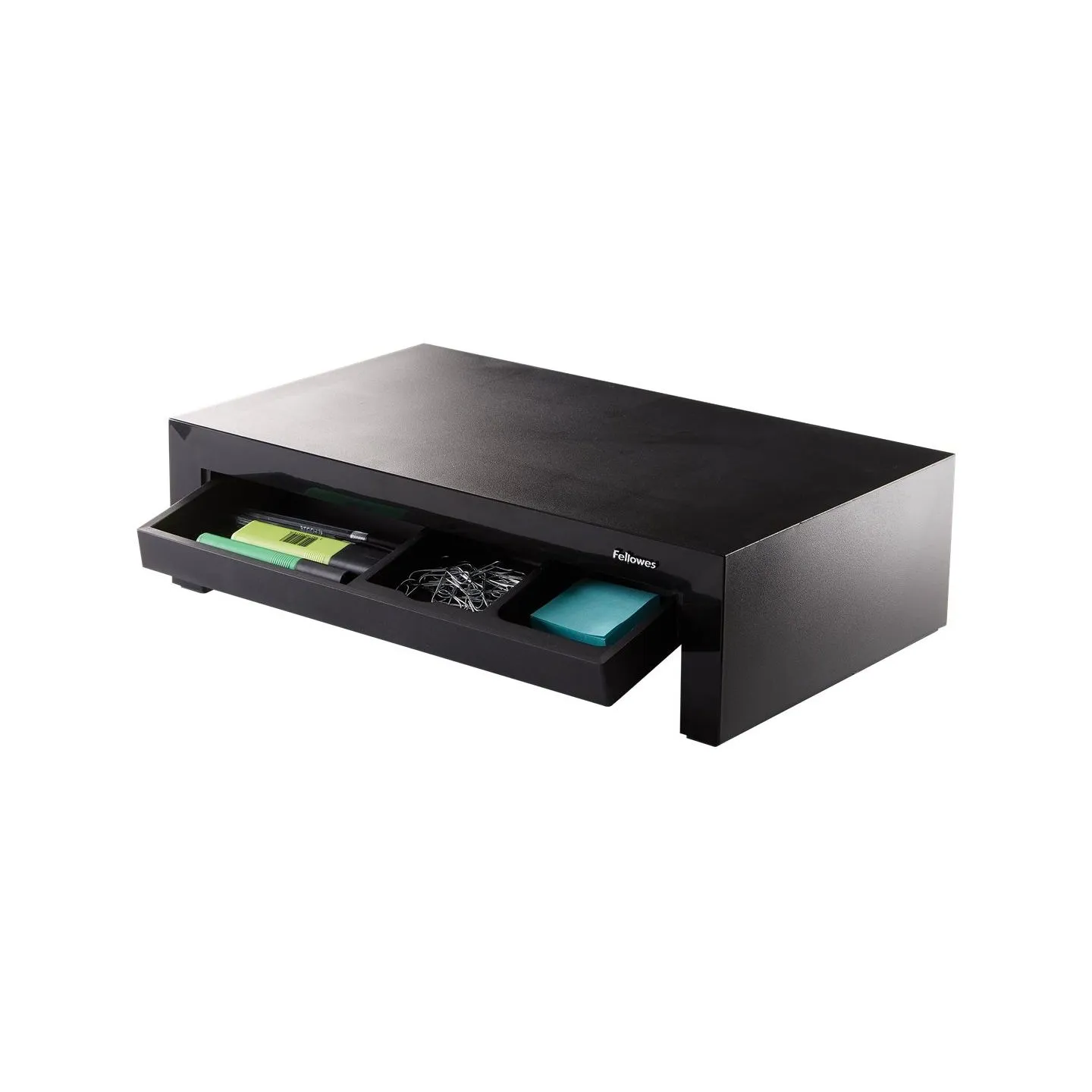 Fellowes | Designer Suites Monitor Riser | Height adjustment | Black
