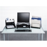 Fellowes | Designer Suites Monitor Riser | Height adjustment | Black