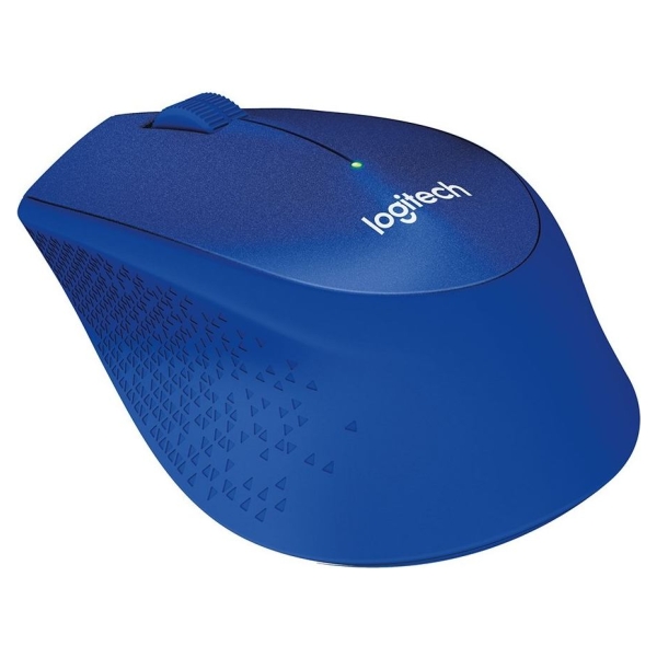 Logitech M330 Wireless Mouse - SILENT PLUS - BLUE