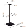 Vogels Floor stand | SFS 4133 Sonos speaker stand for Era 300 | Maximum weight (capacity) 4.5 kg | Black