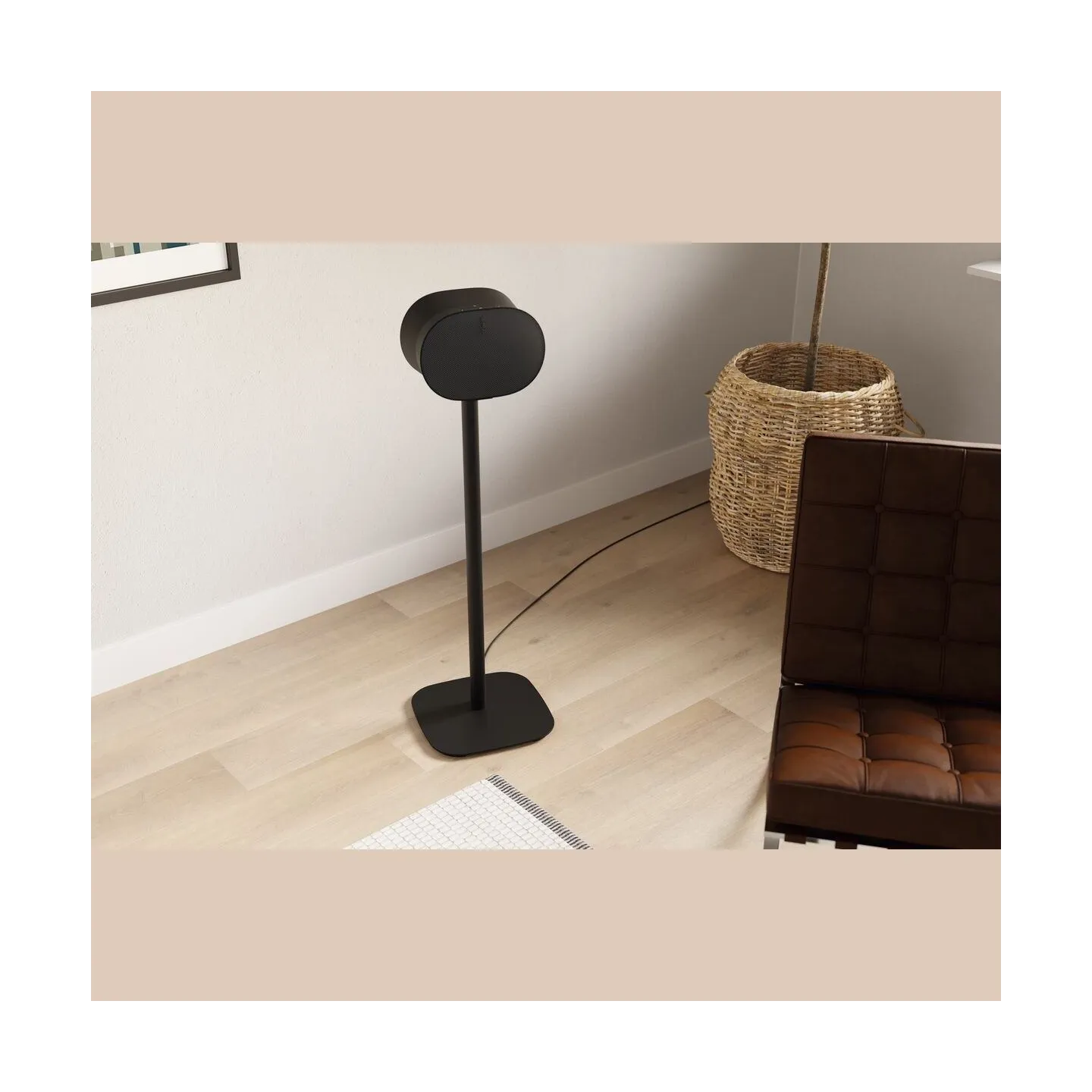 Vogels Floor stand | SFS 4133 Sonos speaker stand for Era 300 | Maximum weight (capacity) 4.5 kg | Black