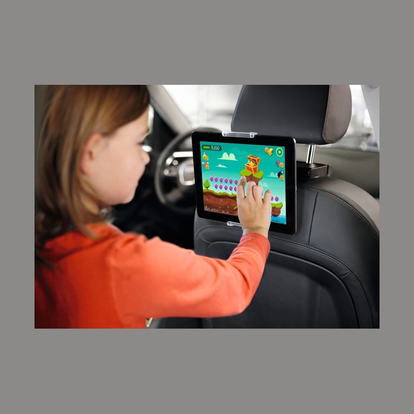 Vogels TMS 1020 Tablet Car Pack | Tilt | 7-13 " | Maximum weight (capacity) 1 kg | Black