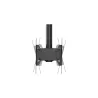 Neomounts BACK-TO-BACK SCREEN CEILING MOUNT (HEIGHT: 106-156 CM) BLACK