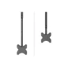 Neomounts BACK-TO-BACK SCREEN CEILING MOUNT (HEIGHT: 106-156 CM) BLACK
