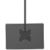 Neomounts BACK-TO-BACK SCREEN CEILING MOUNT (HEIGHT: 106-156 CM) BLACK