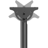 Neomounts BACK-TO-BACK SCREEN CEILING MOUNT (HEIGHT: 106-156 CM) BLACK