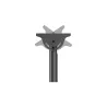Neomounts BACK-TO-BACK SCREEN CEILING MOUNT (HEIGHT: 106-156 CM) BLACK