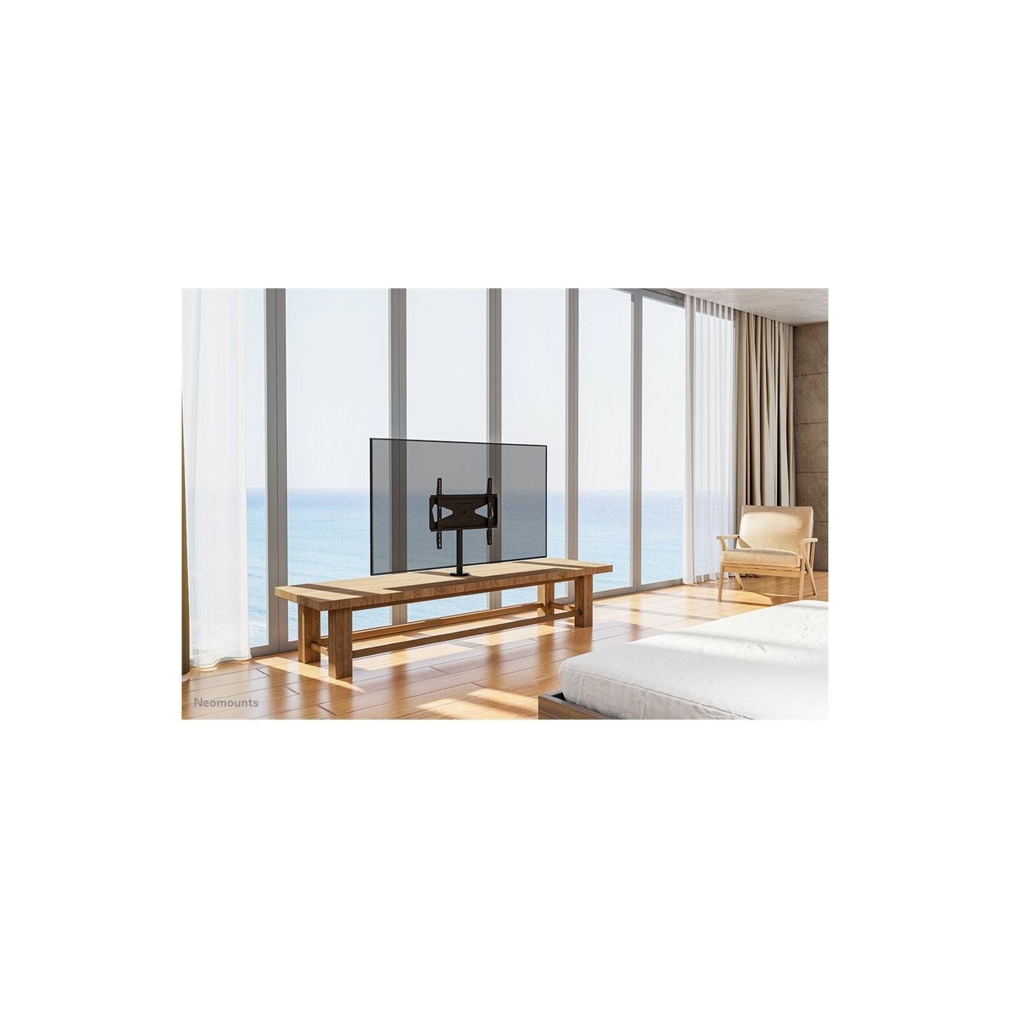 Neomounts TV DESK MOUNT 32-55” (GROMMET)