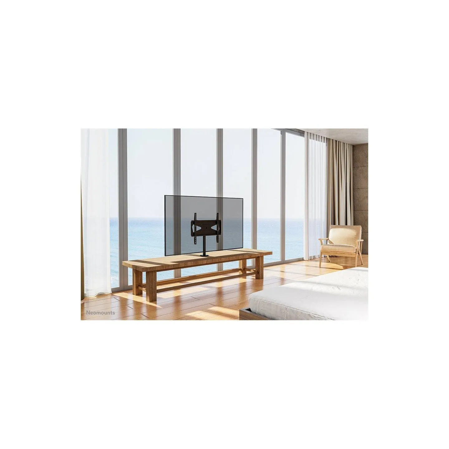 Neomounts TV DESK MOUNT 32-55” (GROMMET)