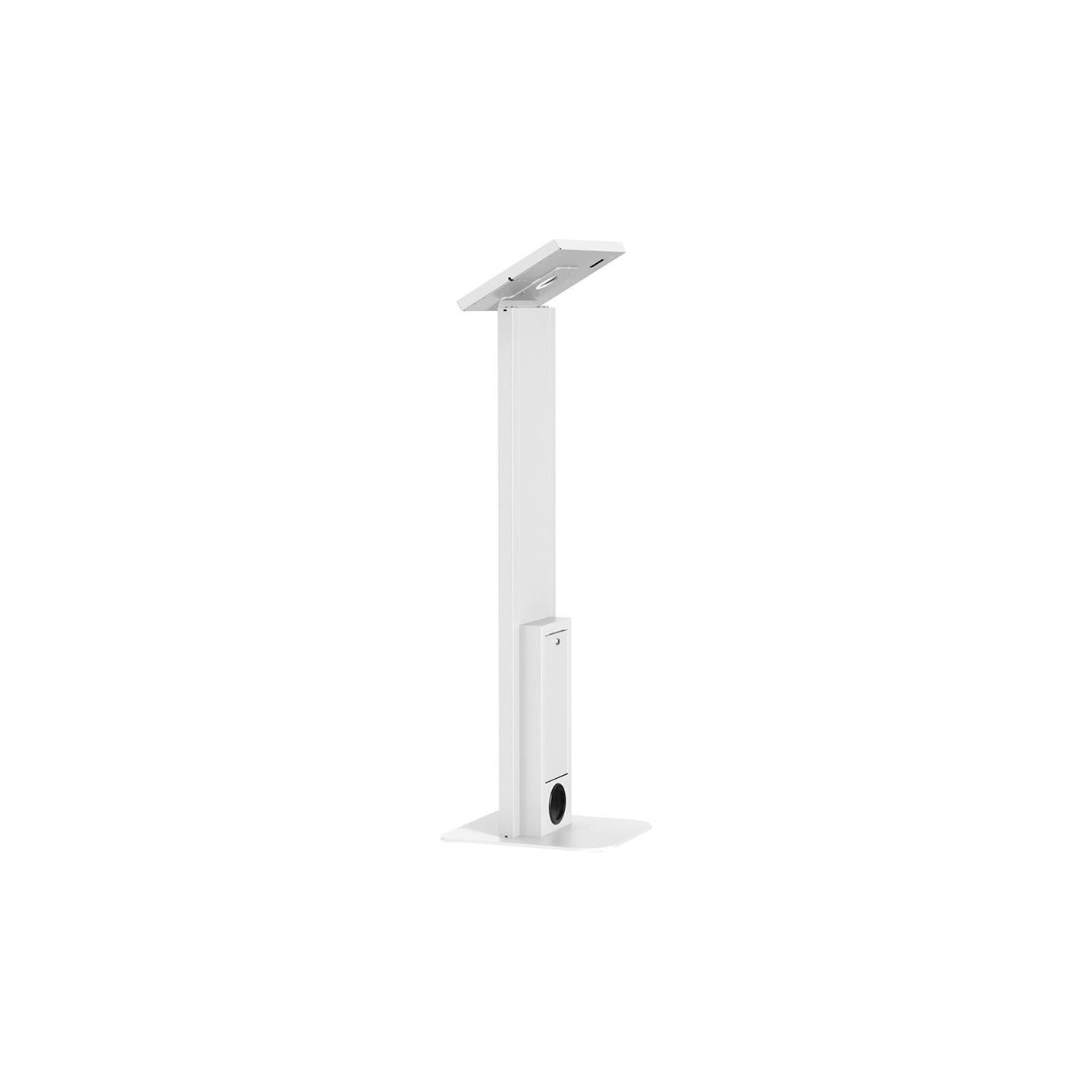 Neomounts BY NEWSTAR FLOOR STAND WITH CABINET, LOCKABLE TABLET CASING FOR APPLE IPAD, PRO, AIR & SAMSUNG GALAXY TAB