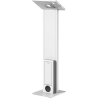 Neomounts BY NEWSTAR FLOOR STAND WITH CABINET, LOCKABLE TABLET CASING FOR APPLE IPAD, PRO, AIR & SAMSUNG GALAXY TAB