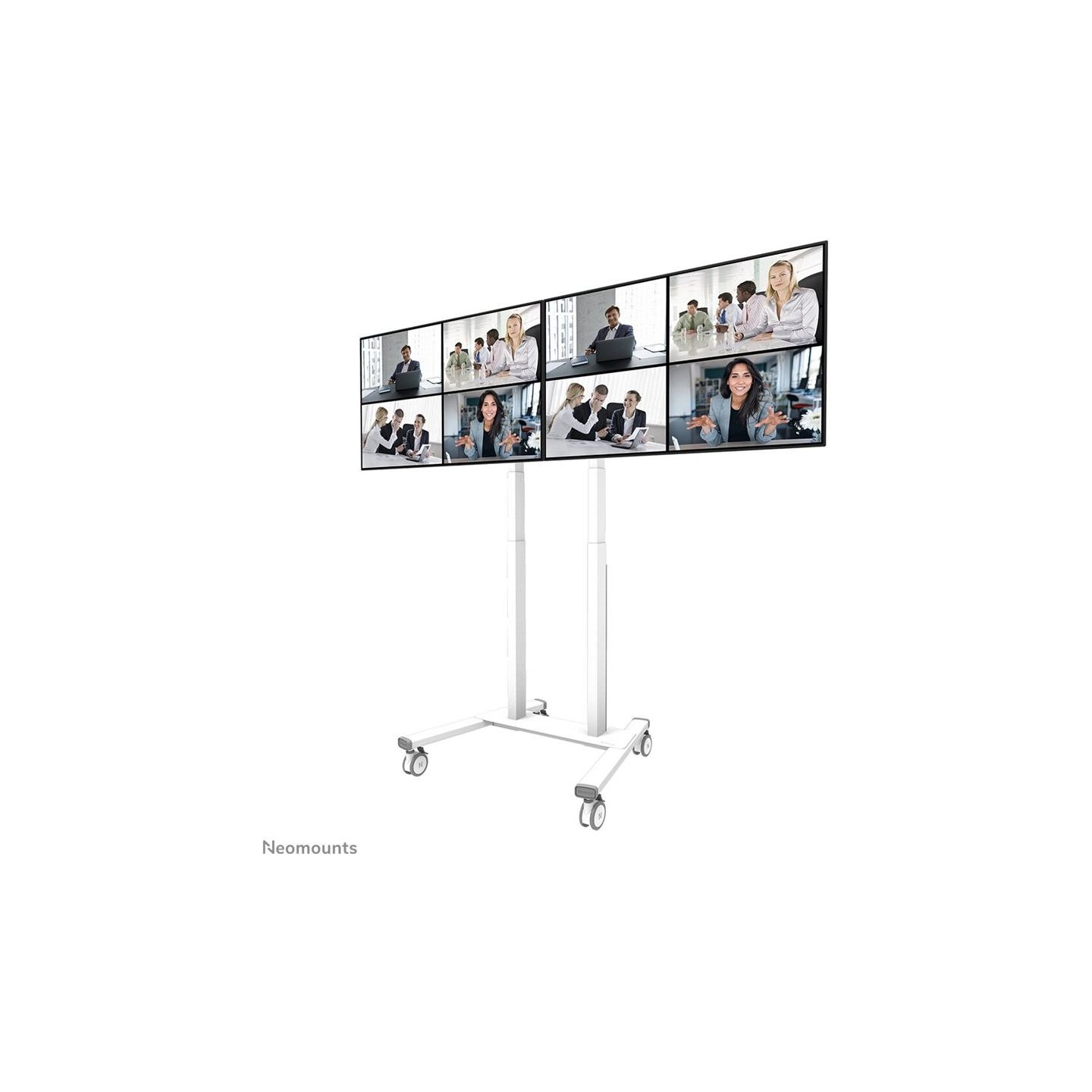 Neomounts BY NEWSTAR DUAL SCREEN ADAPTER FOR WL55/FL55-875WH1, FROM 42" UP TO 65" VESA 800X400, 50 KG. PER DISPLAY