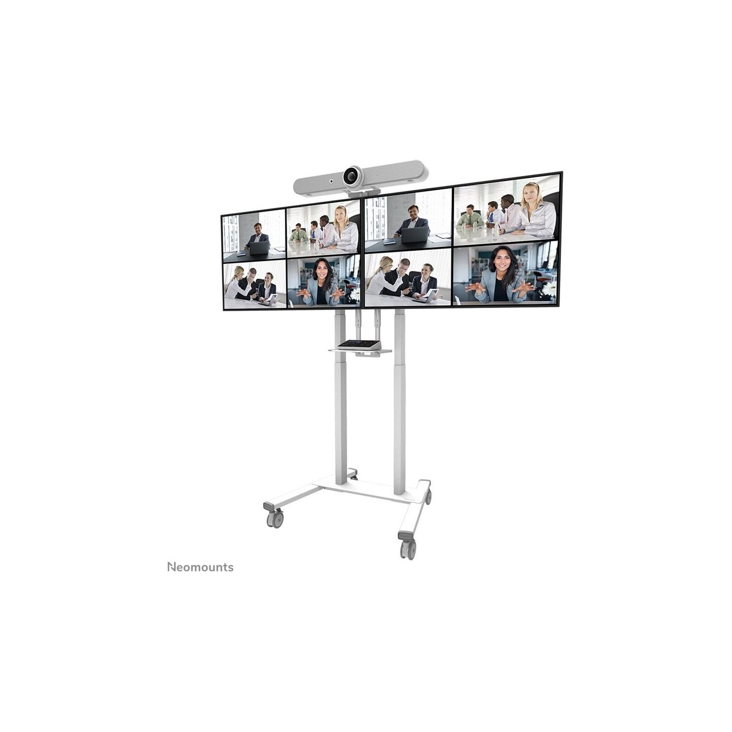 Neomounts BY NEWSTAR DUAL SCREEN ADAPTER FOR WL55/FL55-875WH1, FROM 42" UP TO 65" VESA 800X400, 50 KG. PER DISPLAY