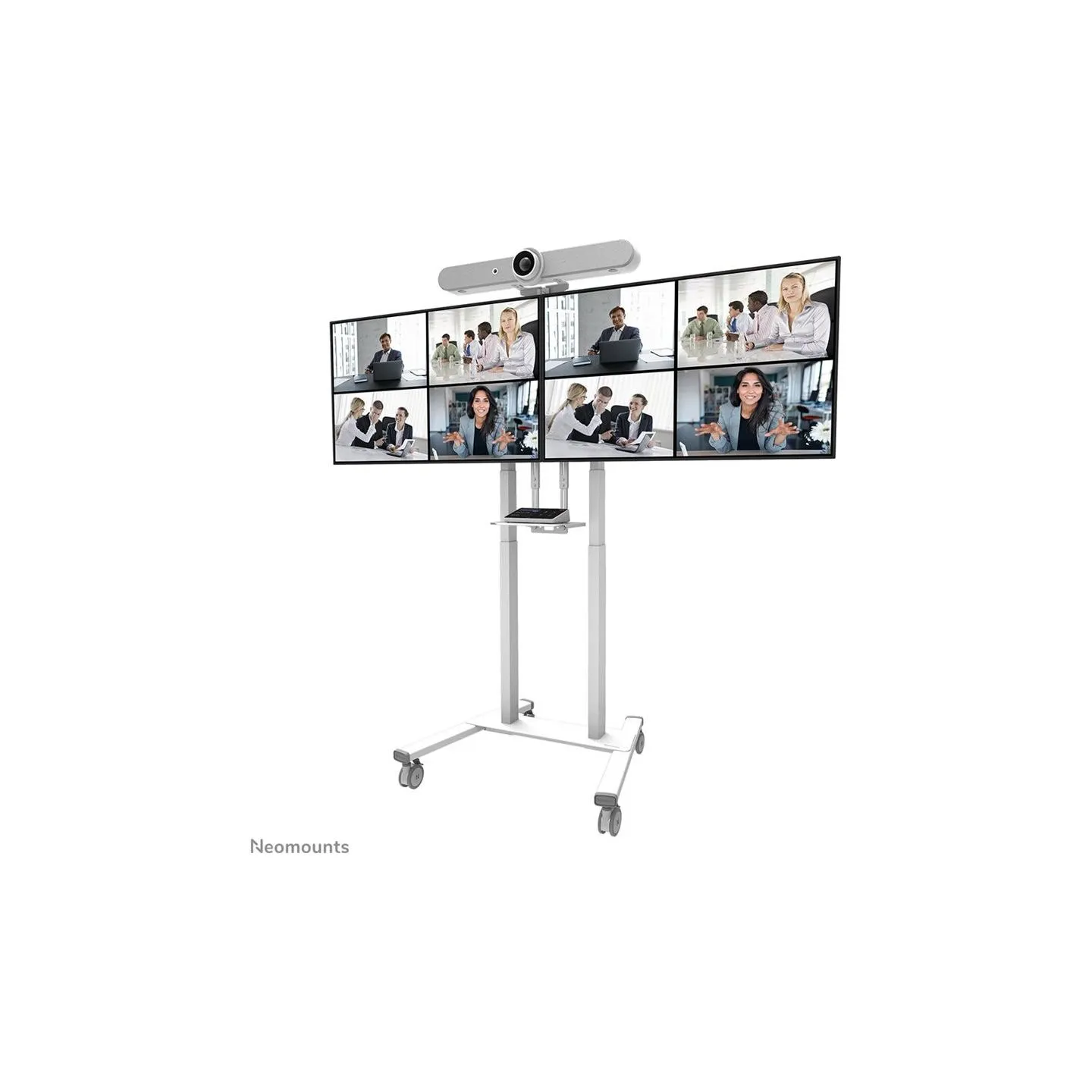 Neomounts BY NEWSTAR DUAL SCREEN ADAPTER FOR WL55/FL55-875WH1, FROM 42" UP TO 65" VESA 800X400, 50 KG. PER DISPLAY