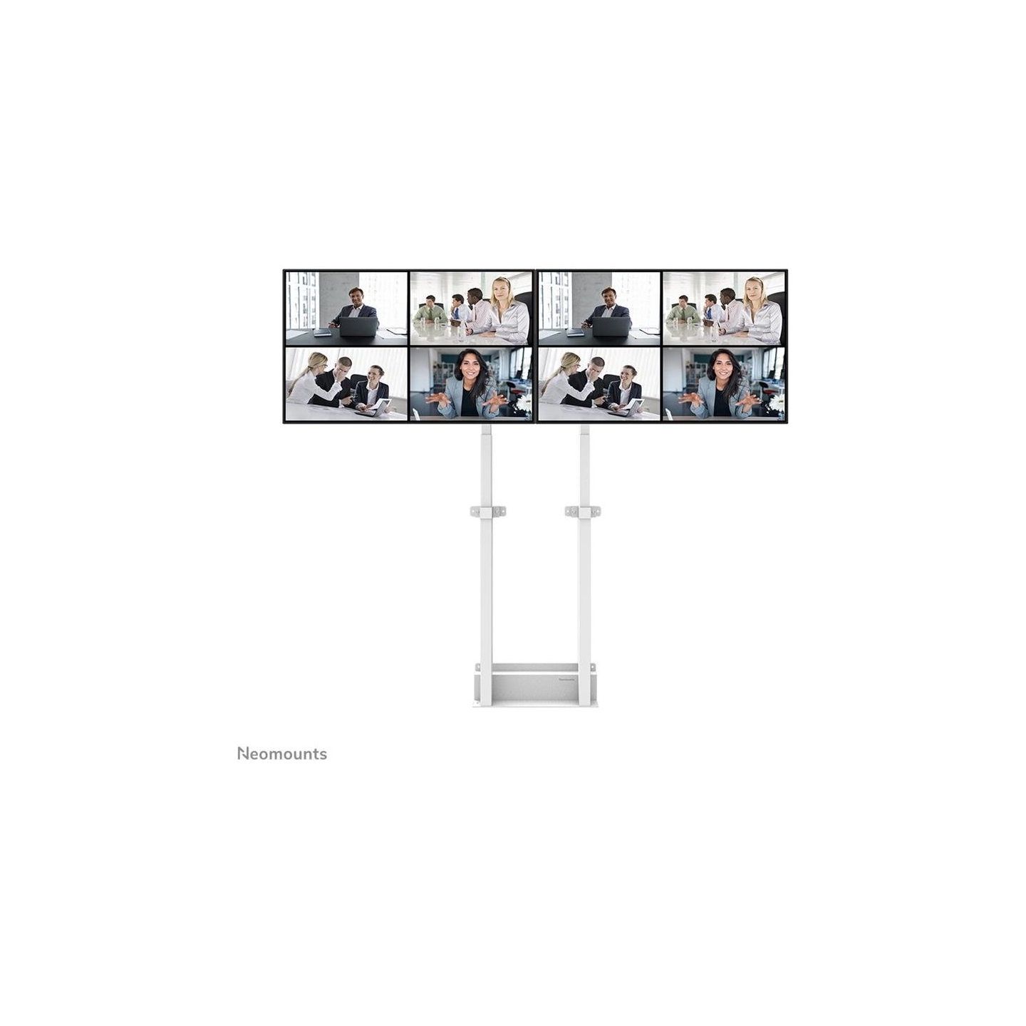 Neomounts BY NEWSTAR DUAL SCREEN ADAPTER FOR WL55/FL55-875WH1, FROM 42" UP TO 65" VESA 800X400, 50 KG. PER DISPLAY