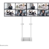 Neomounts BY NEWSTAR DUAL SCREEN ADAPTER FOR WL55/FL55-875WH1, FROM 42" UP TO 65" VESA 800X400, 50 KG. PER DISPLAY