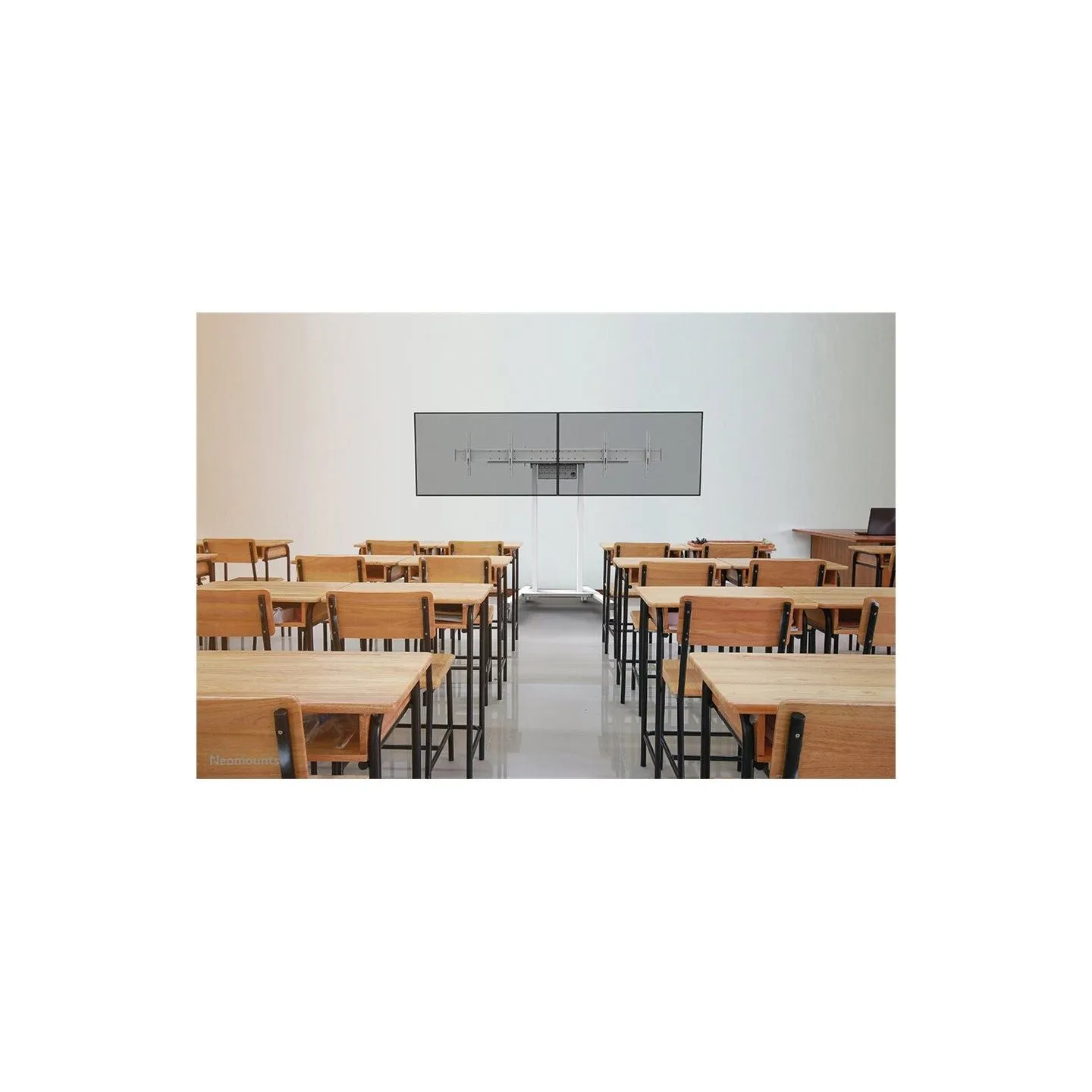 Neomounts BY NEWSTAR DUAL SCREEN ADAPTER FOR WL55/FL55-875WH1, FROM 42" UP TO 65" VESA 800X400, 50 KG. PER DISPLAY
