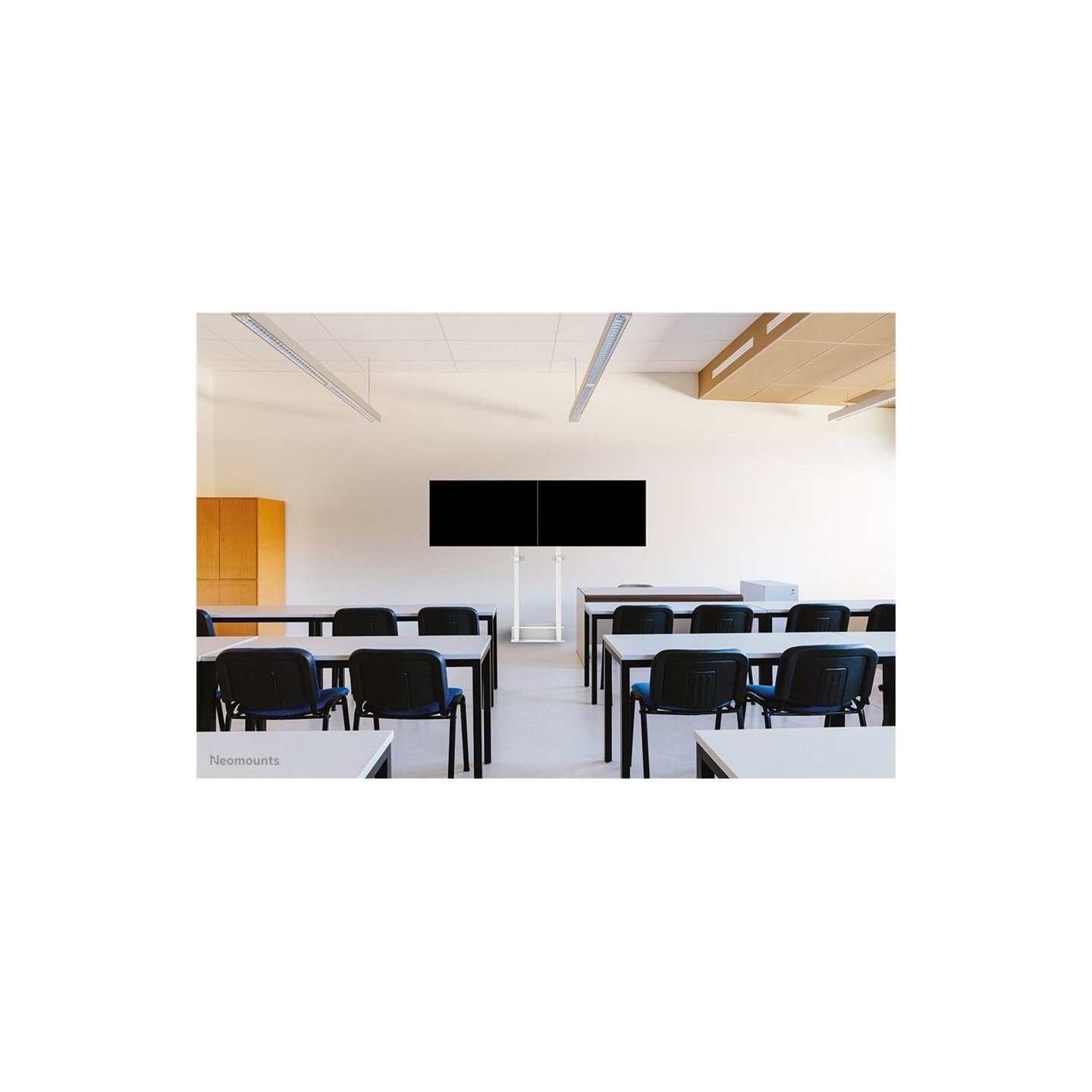 Neomounts BY NEWSTAR DUAL SCREEN ADAPTER FOR WL55/FL55-875WH1, FROM 42" UP TO 65" VESA 800X400, 50 KG. PER DISPLAY