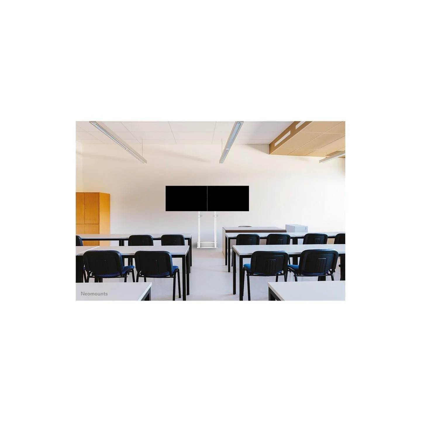 Neomounts BY NEWSTAR DUAL SCREEN ADAPTER FOR WL55/FL55-875WH1, FROM 42" UP TO 65" VESA 800X400, 50 KG. PER DISPLAY