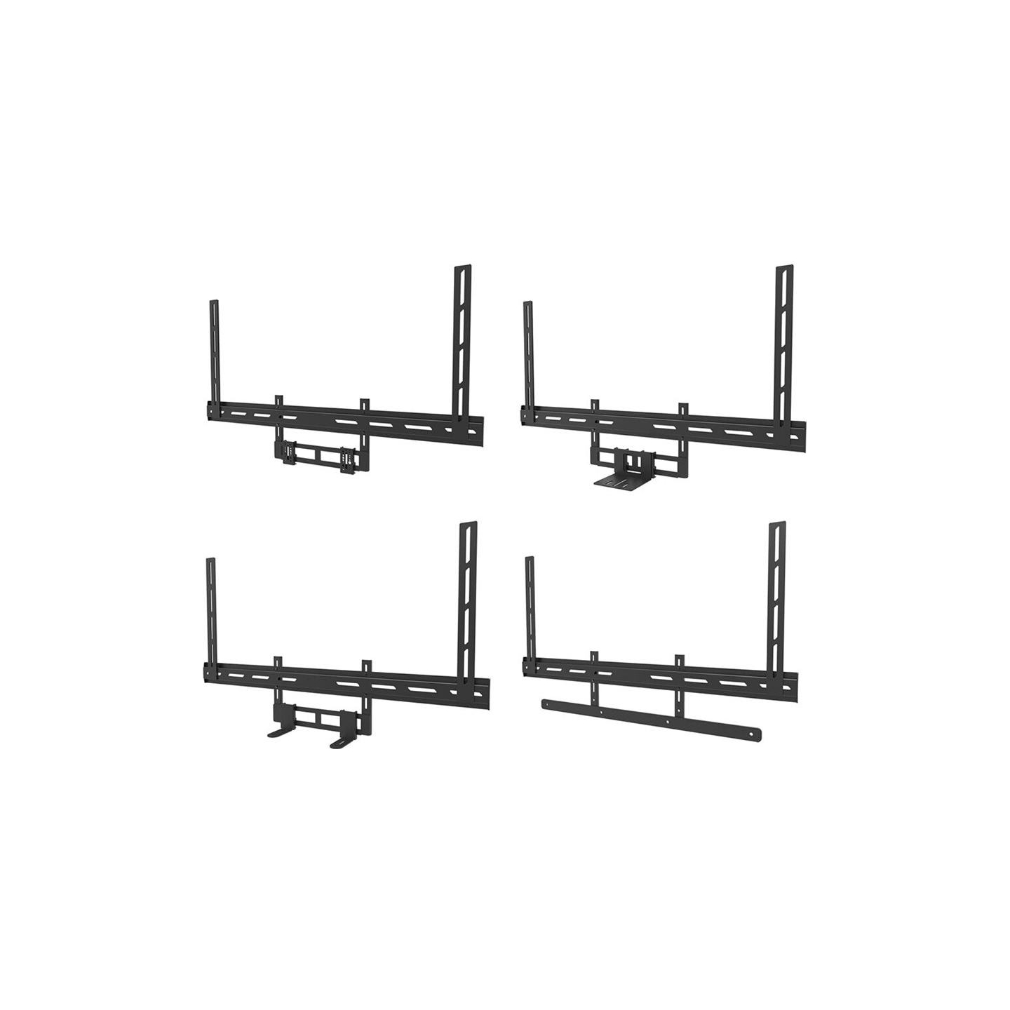 Neomounts AV2-500BL UNIVERSAL VIDEOBAR KIT - BLACK