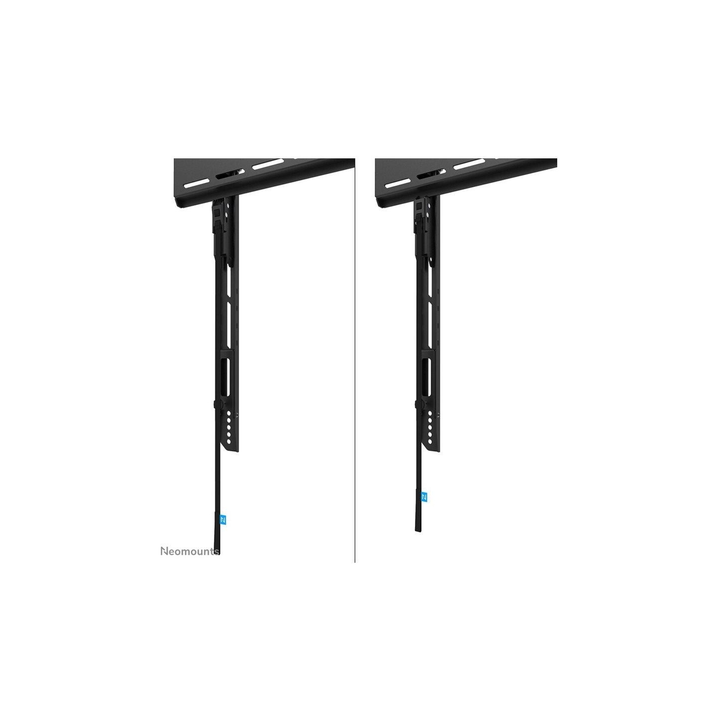 Neomounts LEVEL-750 WALL MOUNT (XL, 125 KG, KICKSTAND, LOCKABLE, CONNECTABLE, VESA 800X600)