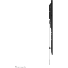 Neomounts LEVEL-750 WALL MOUNT (XL, 125 KG, KICKSTAND, LOCKABLE, CONNECTABLE, VESA 800X600)