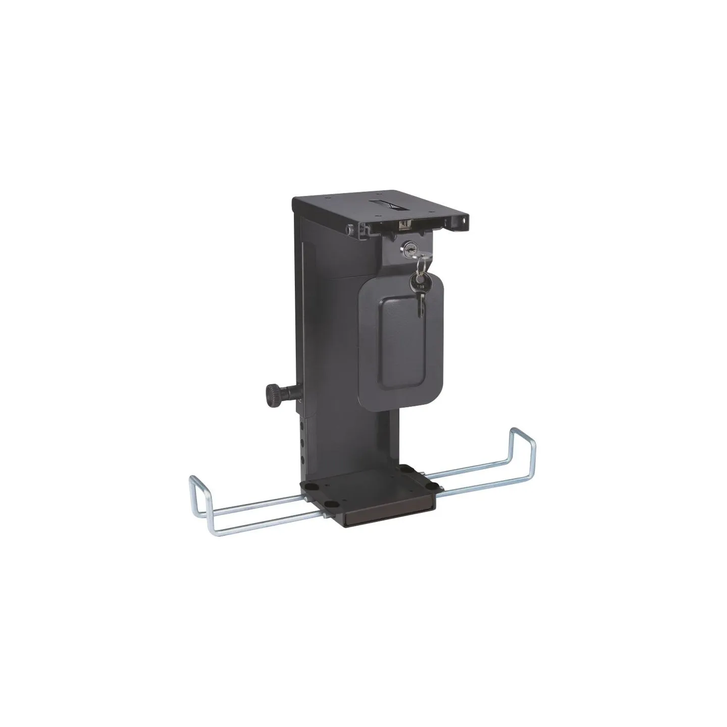 Neomounts CPU-D075BLACK/LK CPU holder | Adjustable Height | Maximum weight (capacity) 10 kg | Black