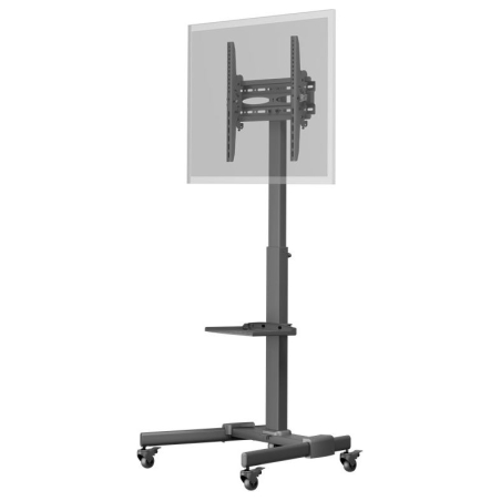 Goobay Floor stand | TV Presentation Stand Basic, Size L | Height adjustment | 37-70 " | Maximum weight (capacity) 35 kg | Black