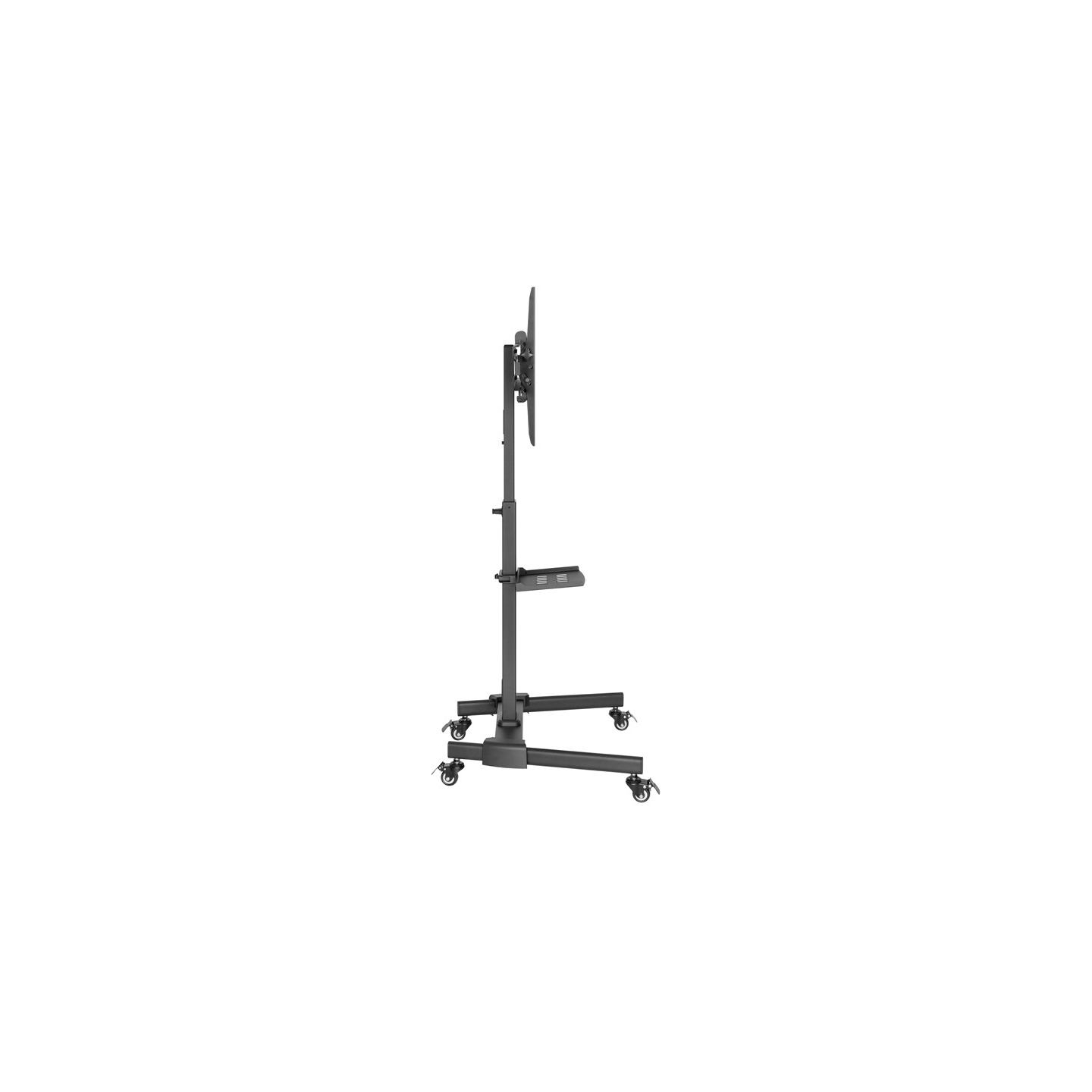 Goobay Floor stand | TV Presentation Stand Basic, Size L | Height adjustment | 37-70 " | Maximum weight (capacity) 35 kg | Black