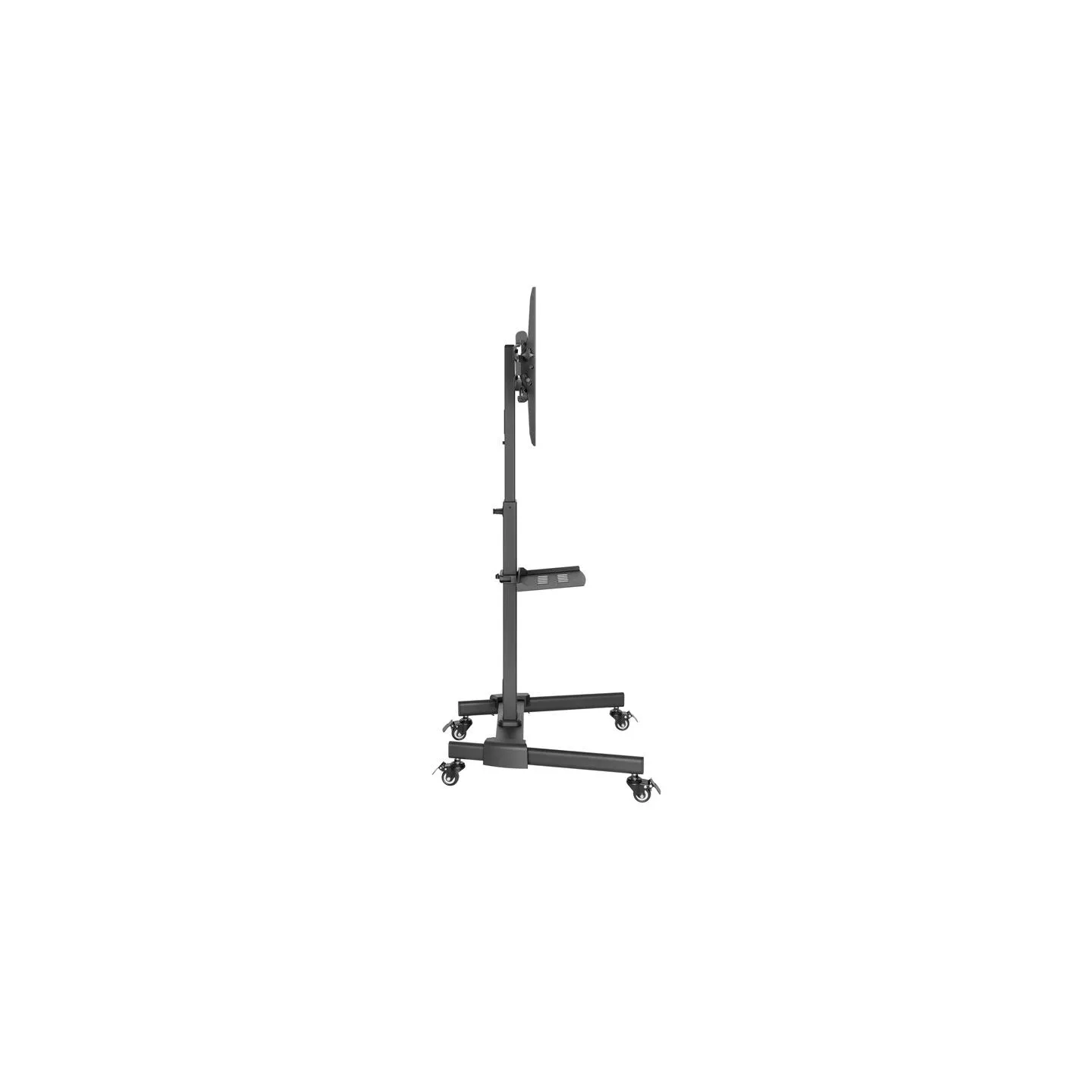 Goobay Floor stand | TV Presentation Stand Basic, Size L | Height adjustment | 37-70 " | Maximum weight (capacity) 35 kg | Black