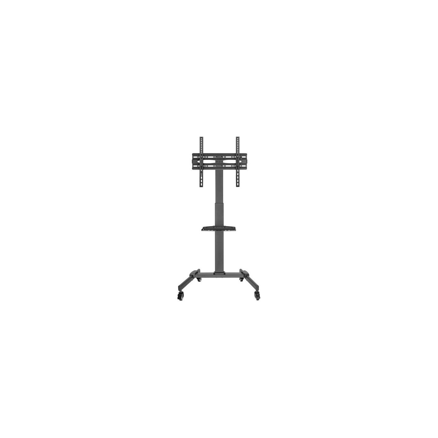 Goobay Floor stand | TV Presentation Stand Basic, Size L | Height adjustment | 37-70 " | Maximum weight (capacity) 35 kg | Black
