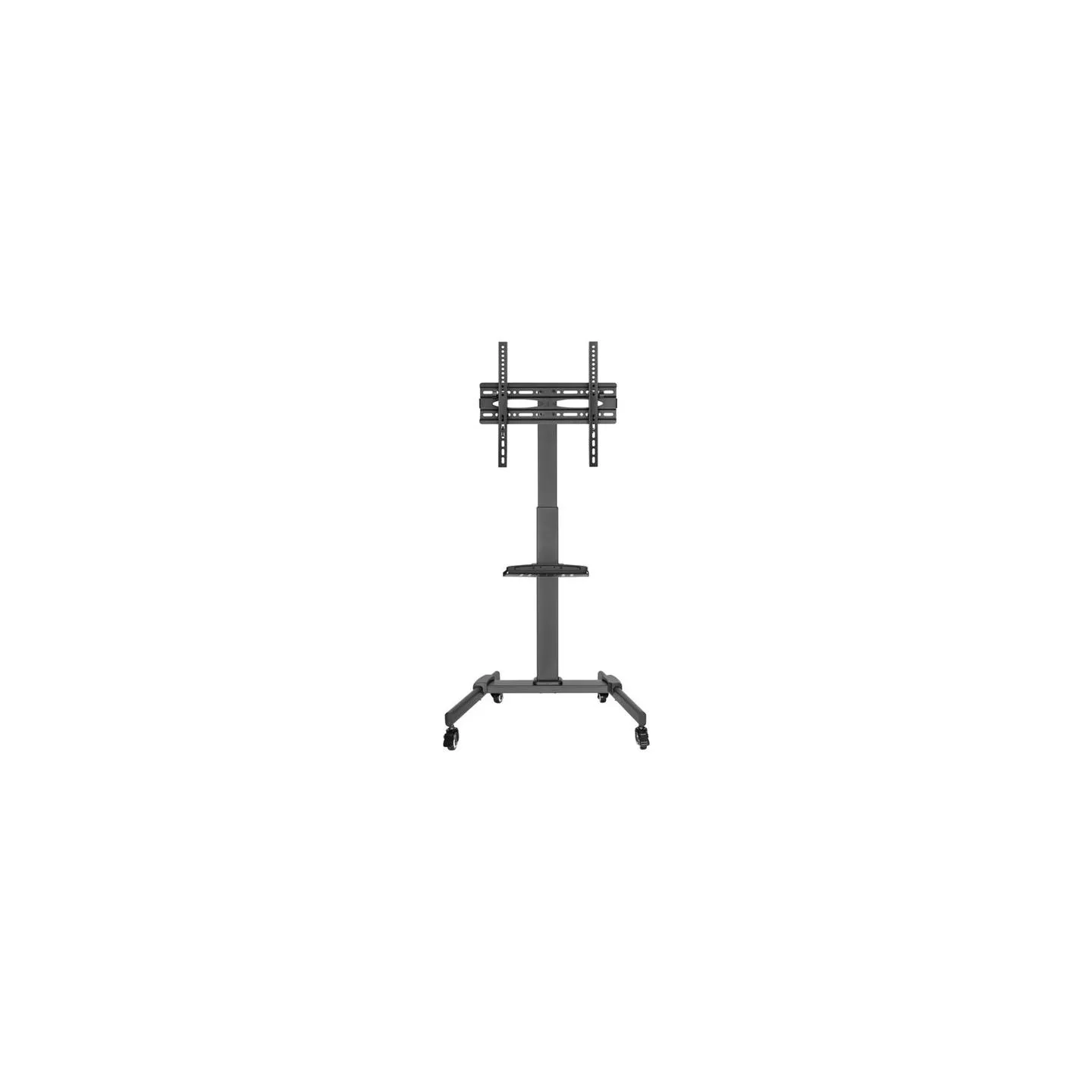 Goobay Floor stand | TV Presentation Stand Basic, Size L | Height adjustment | 37-70 " | Maximum weight (capacity) 35 kg | Black