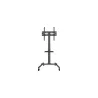 Goobay Floor stand | TV Presentation Stand Basic, Size L | Height adjustment | 37-70 " | Maximum weight (capacity) 35 kg | Black
