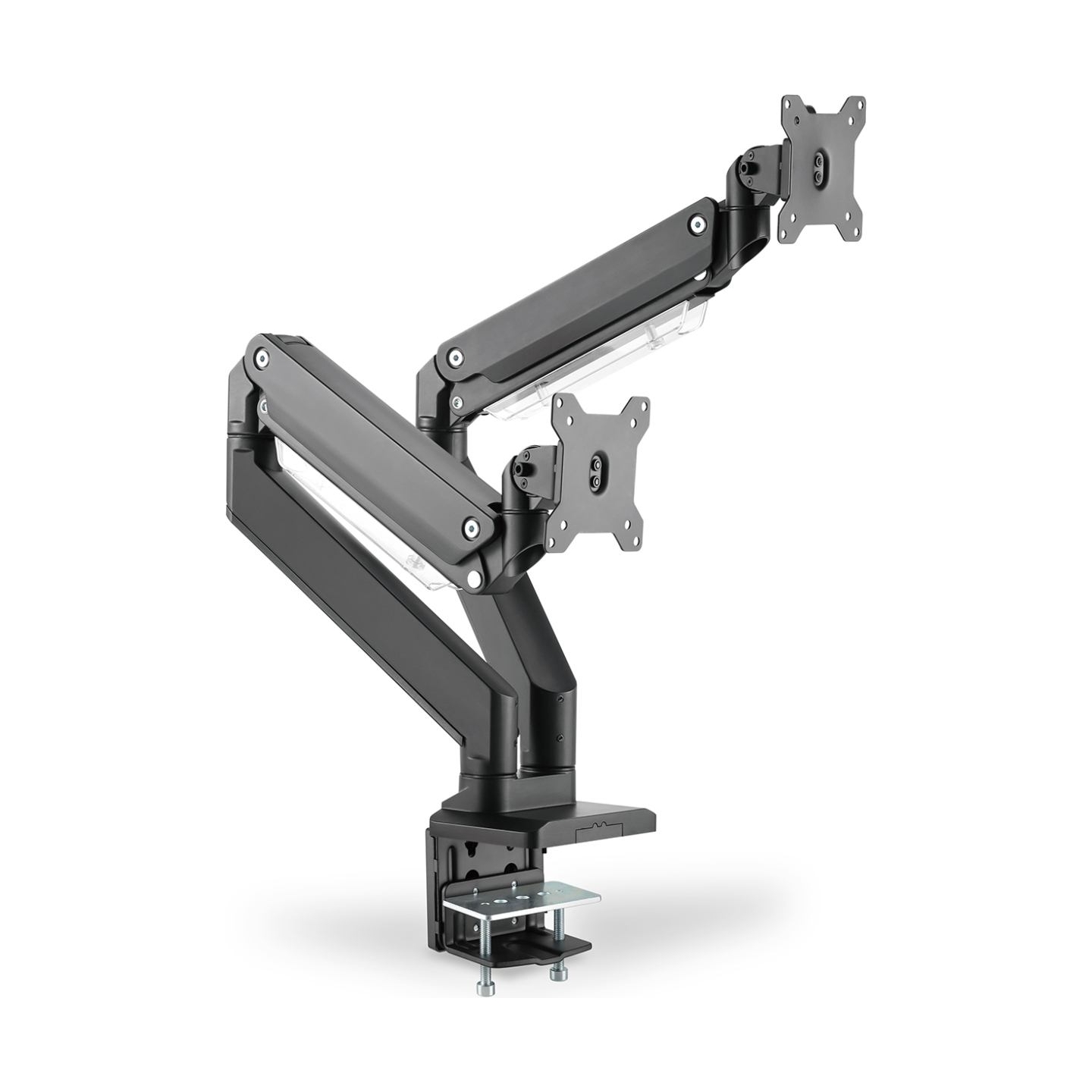 Digitus Desk Mount | DA-90427 | Adjustable Height, Rotate, Tilt, Swivel | 15-35 " | Maximum weight (capacity) 2x15 kg | Black