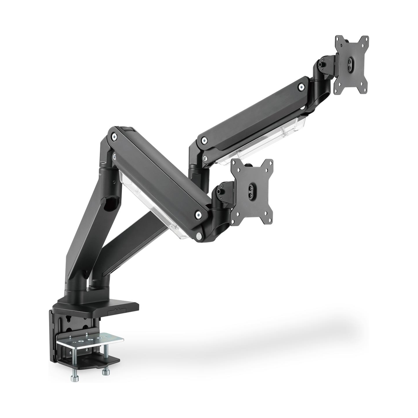 Digitus Desk Mount | DA-90427 | Adjustable Height, Rotate, Tilt, Swivel | 15-35 " | Maximum weight (capacity) 2x15 kg | Black