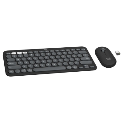 Logitech Pebble 2 Bluetooth Keyboard Combo - TONAL GRAPHITE - US INT'L