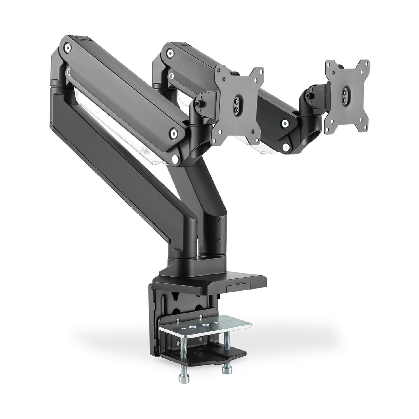 Digitus Desk Mount | DA-90427 | Adjustable Height, Rotate, Tilt, Swivel | 15-35 " | Maximum weight (capacity) 2x15 kg | Black