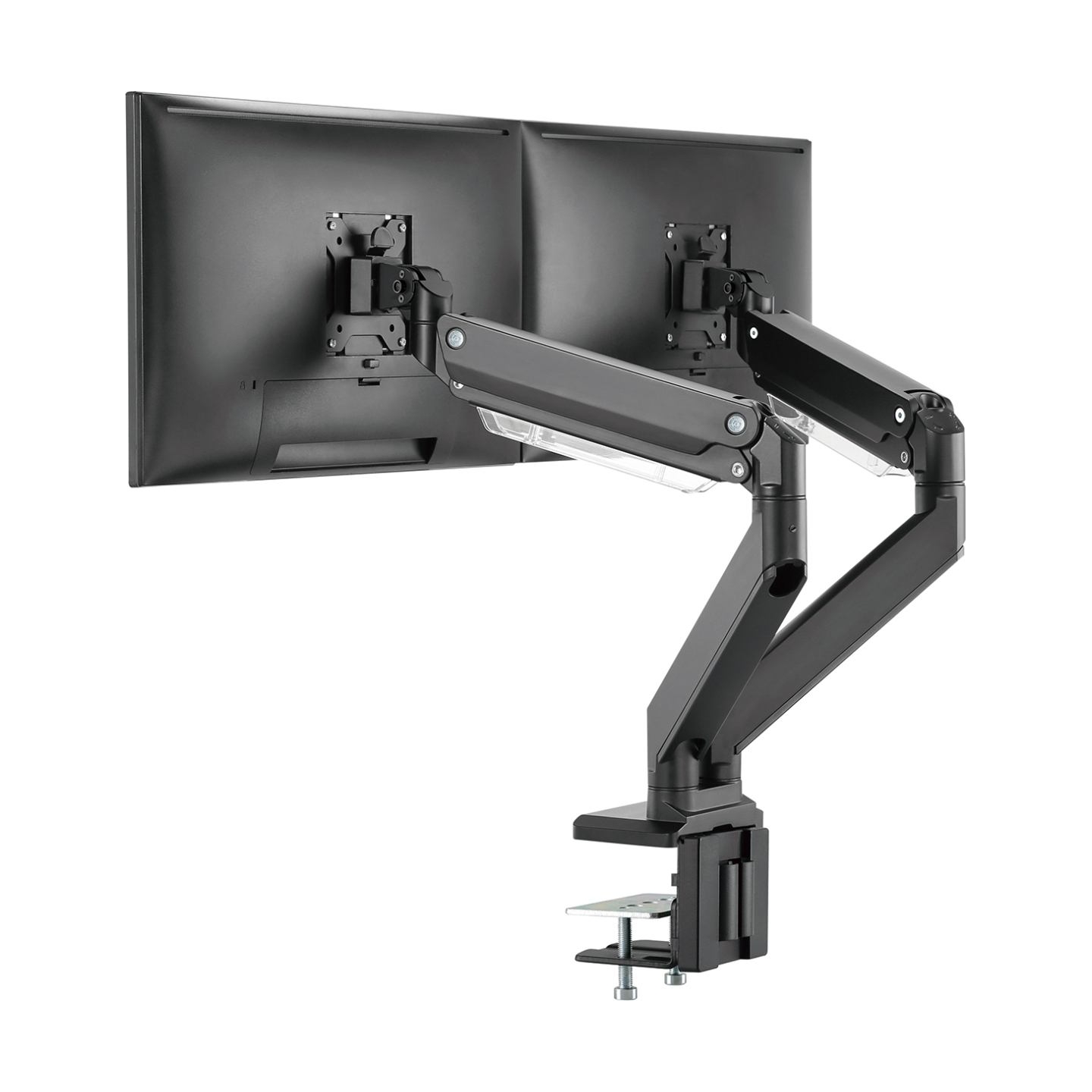 Digitus Desk Mount | DA-90427 | Adjustable Height, Rotate, Tilt, Swivel | 15-35 " | Maximum weight (capacity) 2x15 kg | Black
