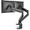 Digitus Desk Mount | DA-90427 | Adjustable Height, Rotate, Tilt, Swivel | 15-35 " | Maximum weight (capacity) 2x15 kg | Black