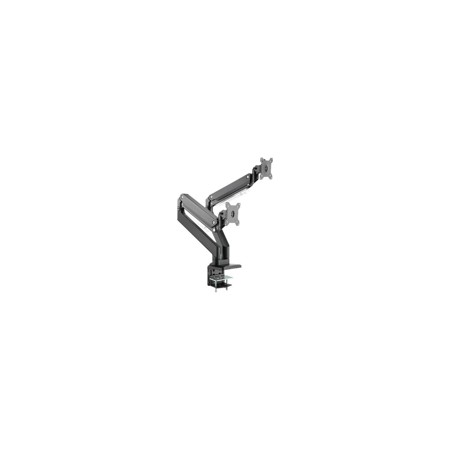 Digitus Desk Mount | DA-90427 | Adjustable Height, Rotate, Tilt, Swivel | 15-35 " | Maximum weight (capacity) 2x15 kg | Black