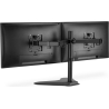 Digitus Desk Mount | DA-90401 | Adjustable Height, Rotate, Swivel | 15-32 " | Maximum weight (capacity) 2x8 kg | Black