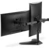 Digitus Desk Mount | DA-90401 | Adjustable Height, Rotate, Swivel | 15-32 " | Maximum weight (capacity) 2x8 kg | Black