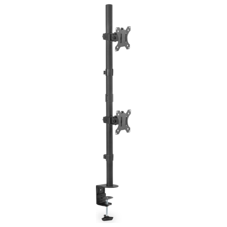Digitus Desk Mount | DA-90438 | Adjustable Height, Rotate, Tilt, Swivel | 17-32 " | Maximum weight (capacity) 2x8 kg | Black