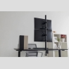 Digitus Desk Mount | DA-90438 | Adjustable Height, Rotate, Tilt, Swivel | 17-32 " | Maximum weight (capacity) 2x8 kg | Black