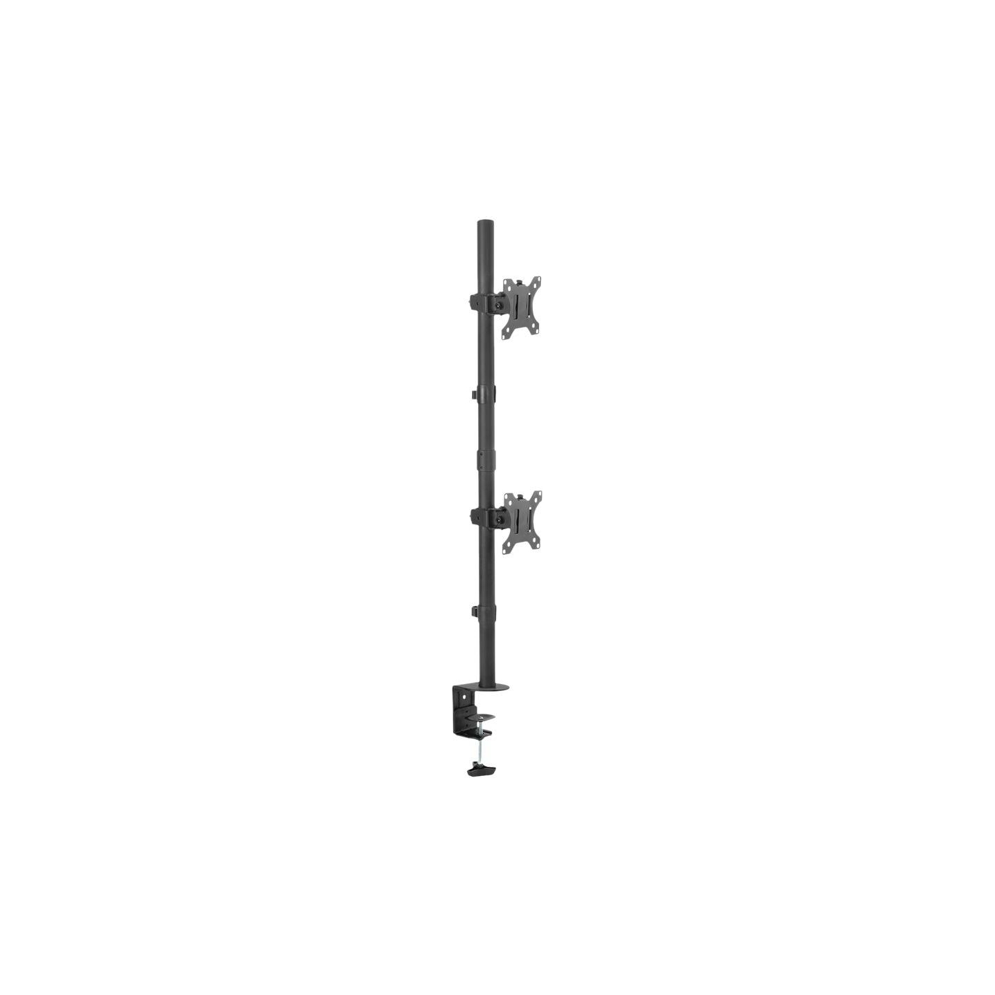 Digitus Desk Mount | DA-90438 | Adjustable Height, Rotate, Tilt, Swivel | 17-32 " | Maximum weight (capacity) 2x8 kg | Black