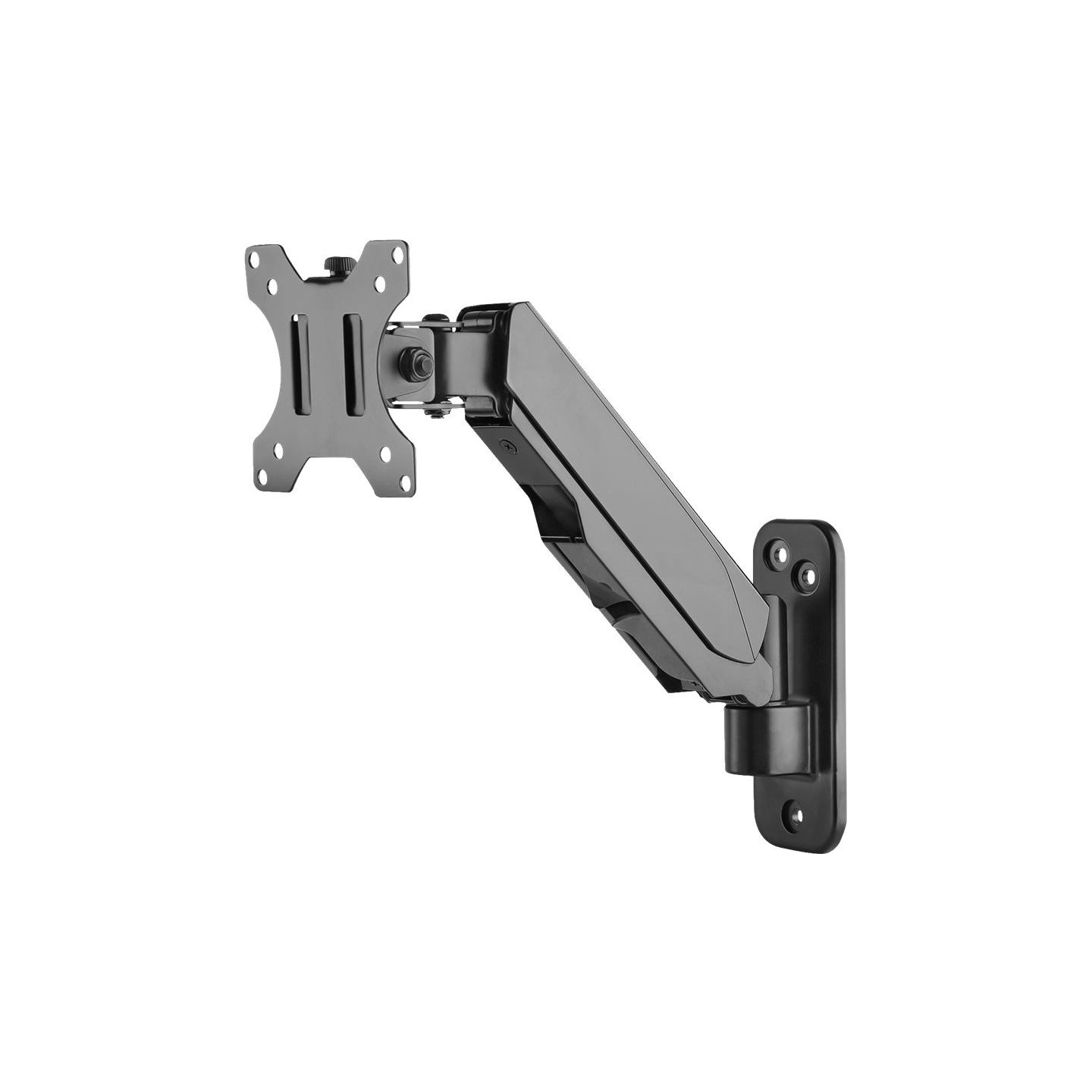 Digitus Wall mount | DA-90396 | Adjustable Height, Rotate, Tilt | 17-32 " | Maximum weight (capacity) 8 kg | Black