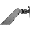 Digitus Wall mount | DA-90396 | Adjustable Height, Rotate, Tilt | 17-32 " | Maximum weight (capacity) 8 kg | Black